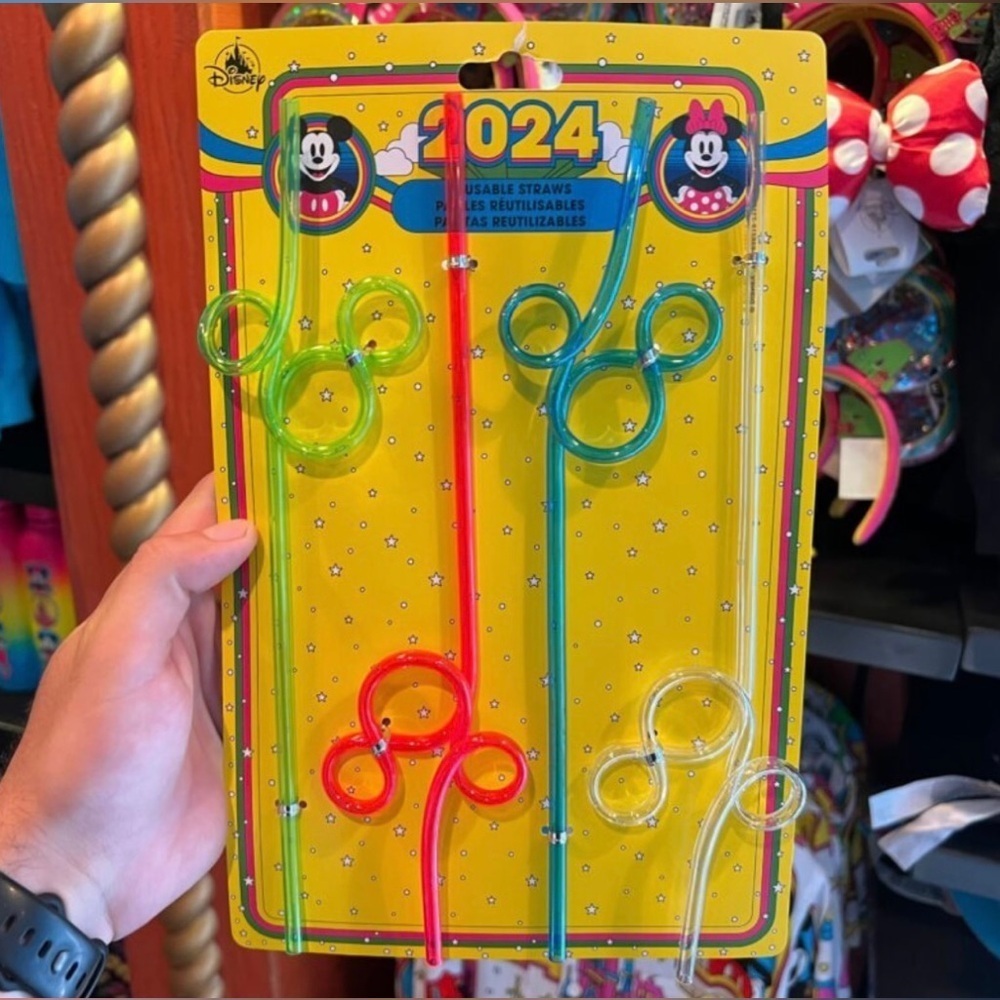 Disneys Mickey Mouse Straws 2024 Series